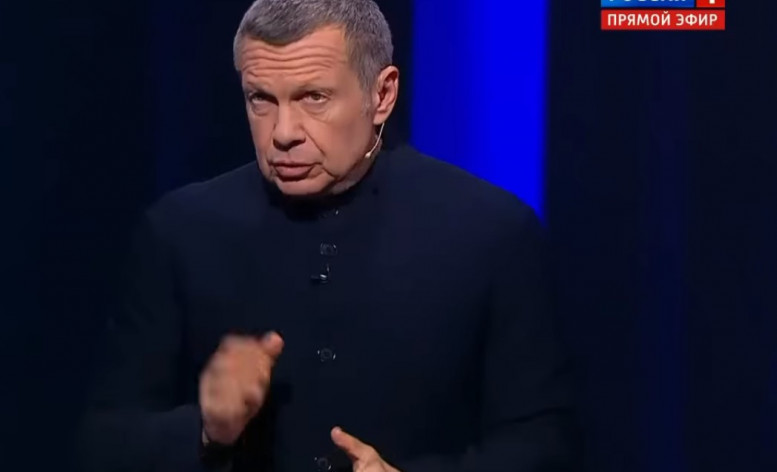 Воскресный вечер Владимиров соловьев 30.03.2025 соловьёвым последний выпуск сегодня