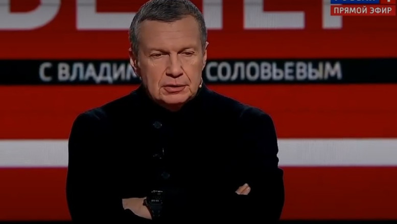 Вечер с Соловьевым последний 03.02.2026 выпуск сегодня